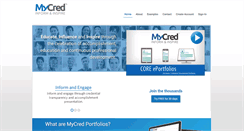 Desktop Screenshot of mycred.com