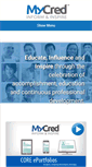 Mobile Screenshot of mycred.com